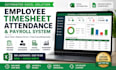 create automated employee timesheet, attendance and payroll system in excel