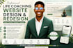 online life coaching website, therapy, holistic wellness, couseling website