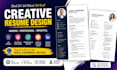 design a creative and professional resume CV and ats friendly CV