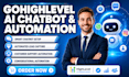 setup gohighlevel ai chatbot conversational automation lead customer support