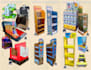 do cardboard structural design, pos displays and dielines
