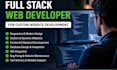 be your full stack web developer for custom website development