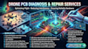 fix drone pcb issues, rf interference, overheating, unstable flight, esc, gps