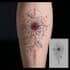 create detailed dark tattoo illustration