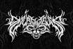 do dark fantasy metal logo design with gothic elements