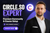 do circle so online community setup circle so online course membership platform