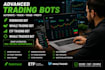 develop robinhood bot, whale trading bot, etf trading bot, whale tracker bot