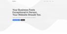 make custom landing pages for experience focused businesses
