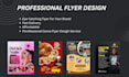 design a professional modern flyer