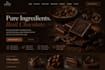design squarespace chocolate maker website bean to bar website artisan desserts