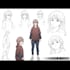 design professional anime character sheet and reference