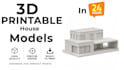 create detailed 3d printable house and building models from images