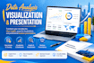 analyze data, visualize insights, and create a  business presentation