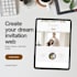 make a wedding invitation website
