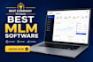 create MLM software with crypto wallet and admin dashboard