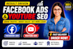 setup and manage facebook ads campaigns and youtube SEO