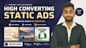 create high converting static social media ads