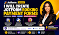 create jotform booking payment forms for events coaching and business automation