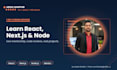 teach you react nextjs and full stack web development with code reviews