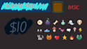 make 2 pixel art props