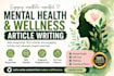 write mental health and wellness blog articles
