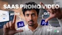 make engaging app promo, website or saas promo video