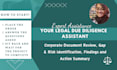 be your legal due diligence assistant