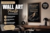 create printable wall art poster design