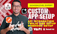 ghl custom app ghl api and sms integration ghl automation ghl webhook setup