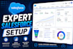 be your reliable salesforce CRM admin for setup, automation and optimization