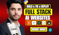 build, fix, and deploy full stack replit ai web apps using vibe coding