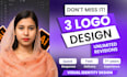 design premium elegant commercial copyright logo and visual identity