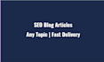 write SEO blog articles on health and lifestyle
