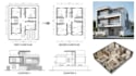do autocad 2d floor plan, 3d floor plan, design and architecture 3d rendering