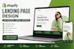 design a high converting shopify landing page