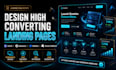 design carrd unbounce heyflow unicorn platform landing page website development