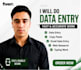 accurate fast data entry typing and  copy paste work