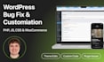 fix wordpress errors, bugs, issues, and customize your website