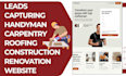 design handyman carpentry roofing construction renovation website