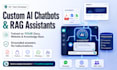 build a custom ai chatbot or rag assistant trained on your data
