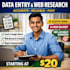 do ai data entry and research