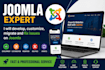 develop customize migrate and fix issues on joomla website