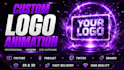 make a custom animated logo
