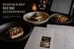 develop a professional restaurant menu