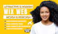wix website design wix website redesign wix redesign website wix development