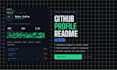 design a stunning github profile readme with badges, stats, and animations