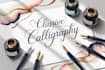 design cursive logo, handwritten typography and elegant calligraphy