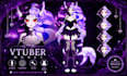 do professional live2d vtuber model design and 2d vtuber model rigging