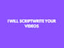 scriptwrite your faceless youtube videos