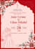 design modern wedding invitation card